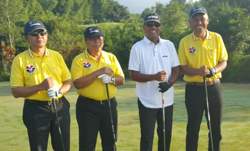  UPI Kuasai Eksibisi Golf di LPTK VIII Cup 2017