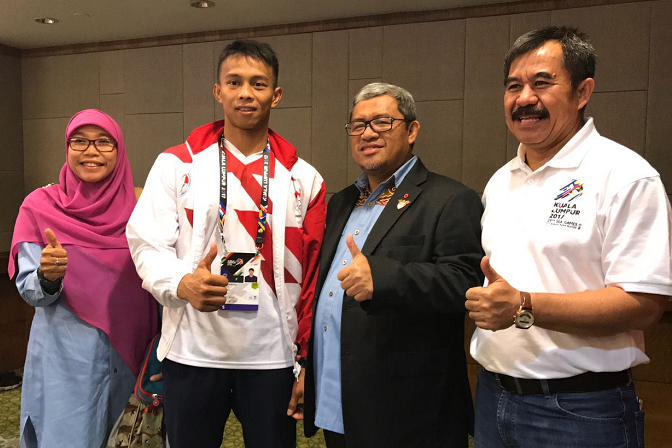  Aher Dukung Langsung Atlet SEA Games Asal Jabar