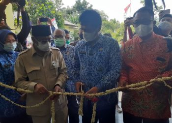 Sempat Terbakar, Gedung SLRT Diresmikan